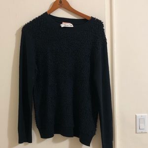 Wishful thinking navy sweater